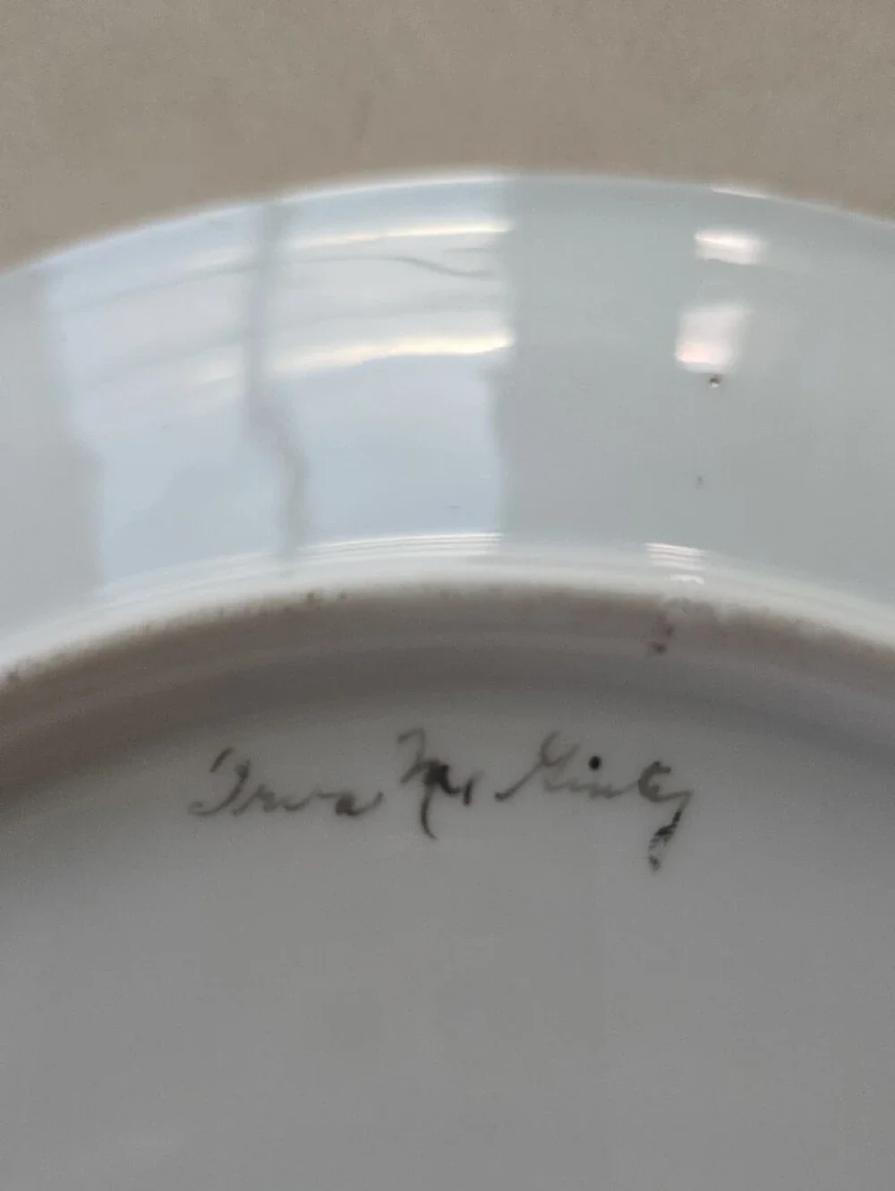 Vintage elegant porcelain